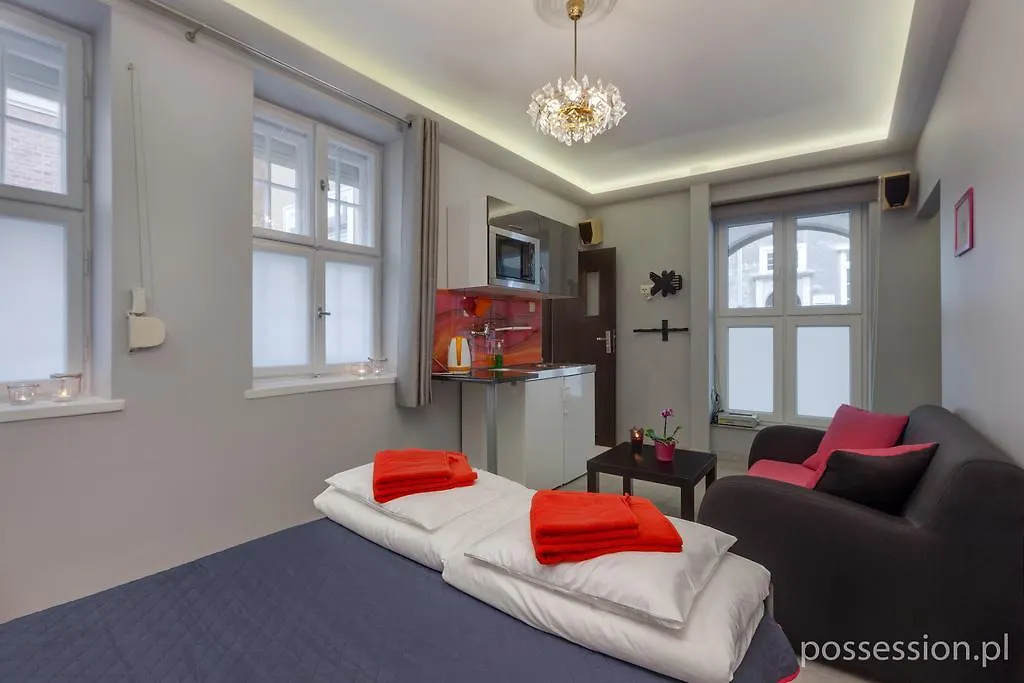 Studio Pod Arkadami Gdansk Old Town Ogarna Apartments Possession Poland